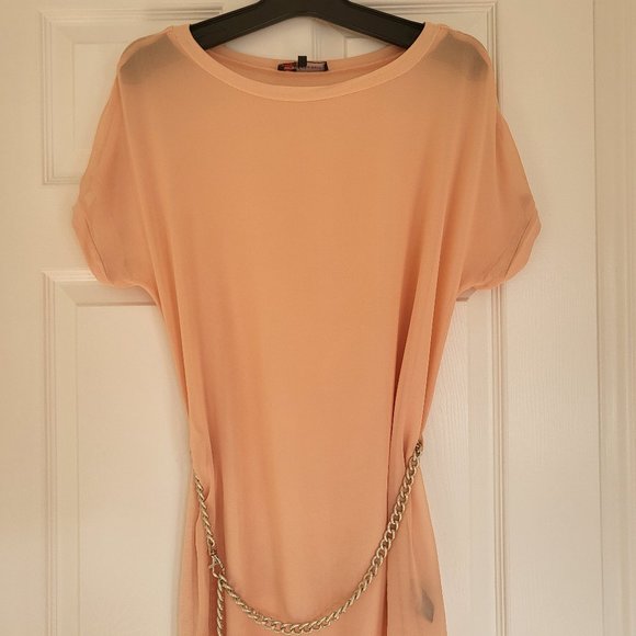Edit by Jeanne Beker Tunic, Light Peach, Size S - Picture 1 of 7